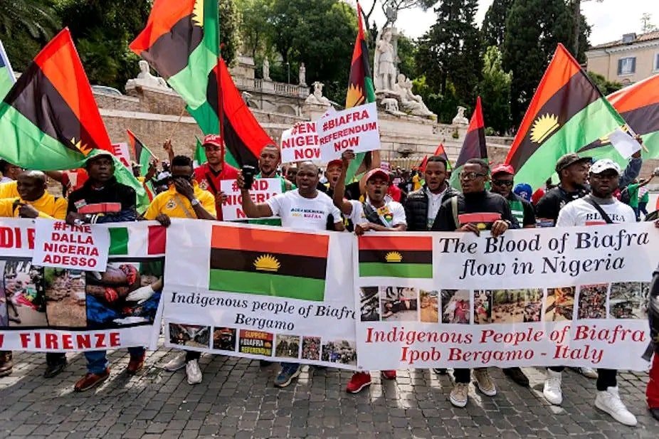 biafrans in italy